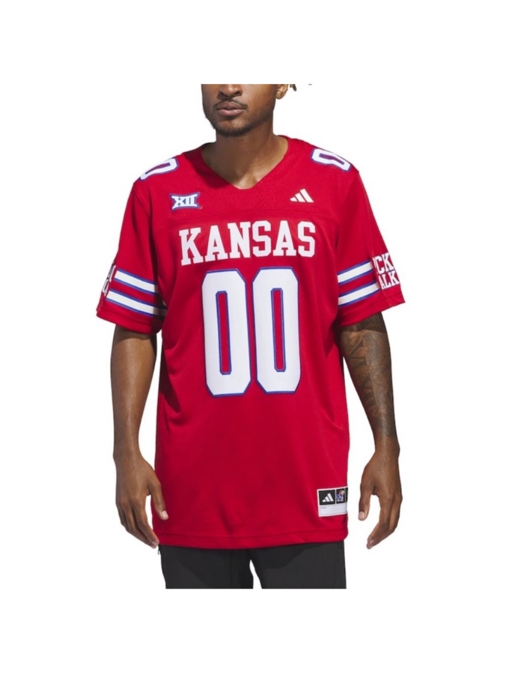 Adidas Kansas Jayhawks Jersey Large NEW